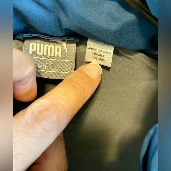 NEW - never worn Puma kid’s puffy vest - Picture 2 of 4